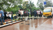 Mescom Negligence: Rider injured after hitting into a broken electric pole lying on the road
